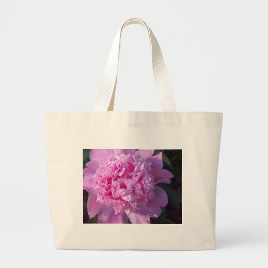 PEONY - BEACH BAG GROTE TOTE BAG (Voorkant)