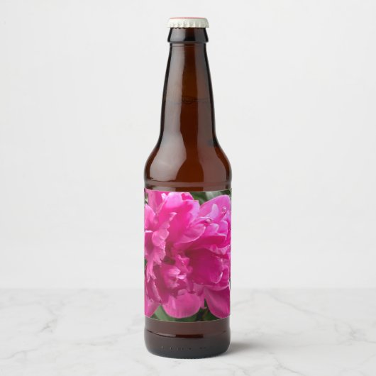 Peony Bier Etiket (Voorkant)