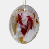Peony-bladen Keramisch Ornament (Rechts)