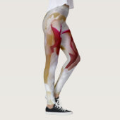 Peony-bladen Leggings (Rechts)