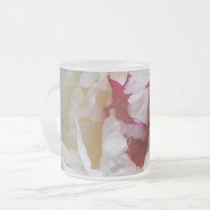 Peony-bladen Matglas Koffiemok