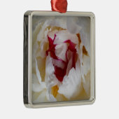 Peony-bladen Metalen Ornament (Rechts)