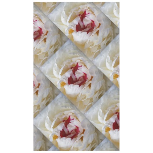 Peony-bladen Tafelkleed (Voorkant)