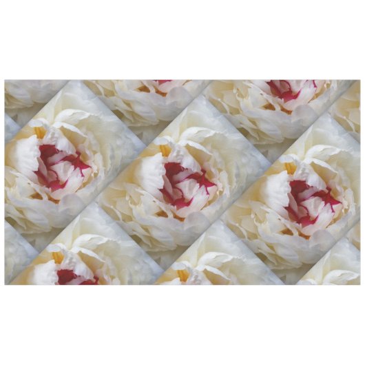 Peony-bladen Tafelkleed (Voorkant (Horizontaal))