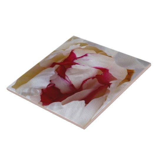 Peony-bladen Tegeltje (Zijkant)