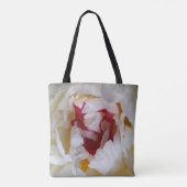 Peony-bladen Tote Bag (Achterkant)