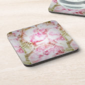 Peony Bliss Bier Onderzetter (Linkerzijde)