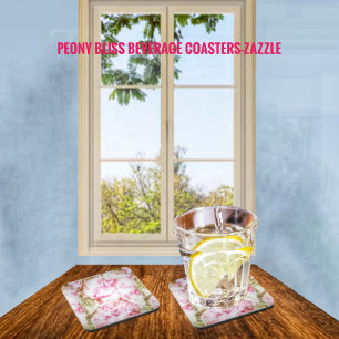 Peony Bliss Bier Onderzetter