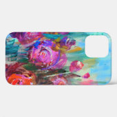 Peony-bloeiende struiken, moderne schilderijen, ol Case-Mate iPhone case (Achterkant (horizontaal))