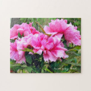Peony [bloem] legpuzzel