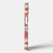 Peony-bloemen en -bladeren Case-Mate iPhone case (Achterkant / Rechts)