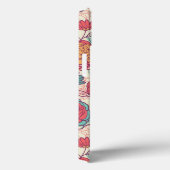 Peony-bloemen en -bladeren Case-Mate iPhone case (Achterkant / Rechts)