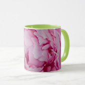 Peony Blossom Roos voor bloemen en tuinliefhebbers Mok (Voorkant rechts)