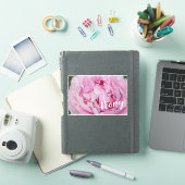 Peony Blossom Roos voor bloemen en tuinliefhebbers Sticker (iPad Cover)