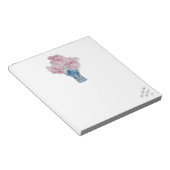 Peony Blue en White Ginger Jar Notitieblok (Schuin)