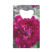 Peony Bottle Opener Creditkaart Flessenopener (Achterkant)