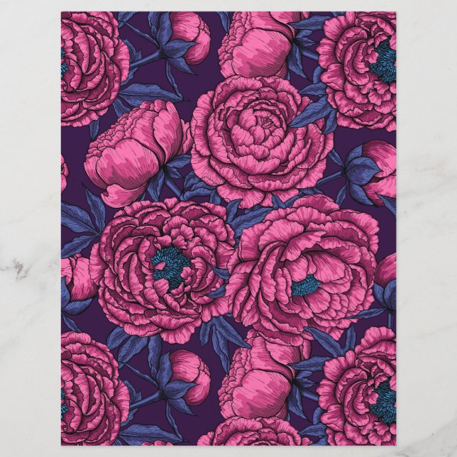 Peony bouquet (Voorkant)