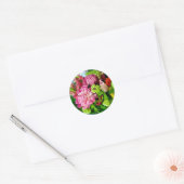 Peony Bouquet Ronde Sticker (Envelop)