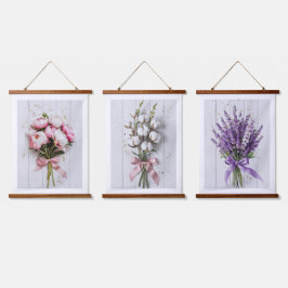 Peony Bouquet wandtapijt Hangend Wandkleed