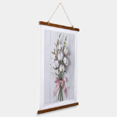 Peony Bouquet wandtapijt Hangend Wandkleed (Gebogen)