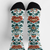 Peony Brocade Sokken (Top)