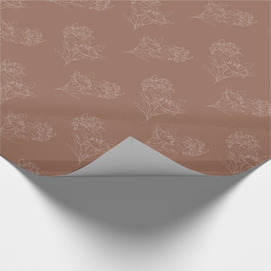 Peony Cadeaupapier (Hoek)
