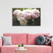 Peony Canvas Kunst (Insitu (Woonkamer))