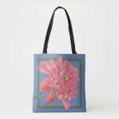 Peony Canvas tas (Voorkant)