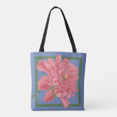 Peony Canvas tas (Achterkant)