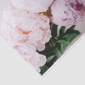 Peony Decoupage Paper links Tissuepapier (Detail)