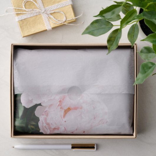 Peony Decoupage Paper links Tissuepapier (Geschenk)