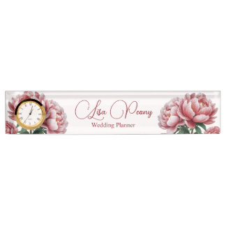 Peony Desk Name Bord Naambordje