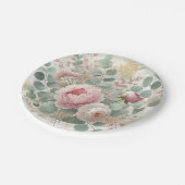 Peony Drama Papier & Party Borden Papieren Bordje (Gekanteld)