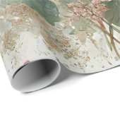 Peony Drama Wrapping Paper Cadeaupapier (Rol Hoek)