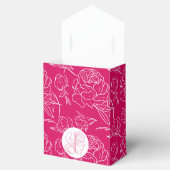 Peony Elegance Wedding Bedankdoosjes (Geopend)