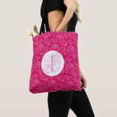 Peony Elegance Wedding Tote Bag (Dichtbij)
