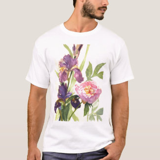 Peony en 2 Iris T Shirt