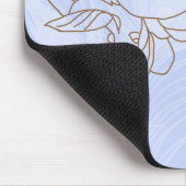 Peony en Butterflies Mousepad Muismat (Hoek)