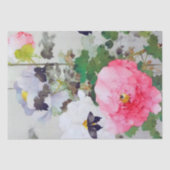 Peony en Butterfly (details), Watanabe Seitei Tissuepapier (Voorkant)