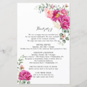 Peony en Rozen Eucalyptus Greenery (Achterkant)