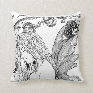 "Peony Fairy"   Designer Home Decor Pillow Kussen