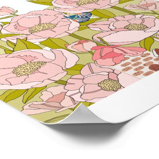 Peony Fairy House art print (Hoek)