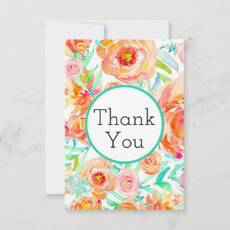 Peony Floral bedankt jullie kaarten