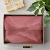 Peony Floral Roze Bourgogne Moderne Kunst Hedendaa Tissuepapier (Geschenk)