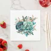 Peony Floral Servet (Insitu)
