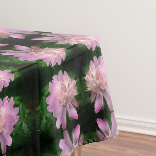 Peony Flower Natuur Abstract Tafelkleed (Voorbeeld)