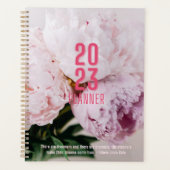 Peony Flower Planner (Voorkant)