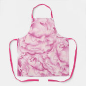 Peony flower roze petinkool  meisjes schort (Voorkant)