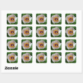 Peony Flower Stickers (Vel)
