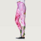 Peony Flowers Floral Art Roze Leggings (Links)